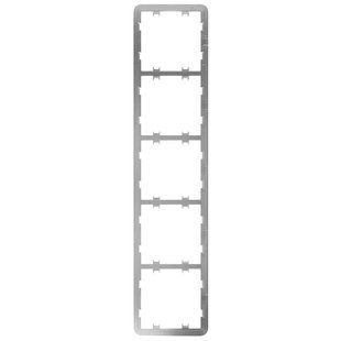 Ajax Frame (5 seats) vertical [55] ASP Рамка для пяти выключателей 99-10033744 фото