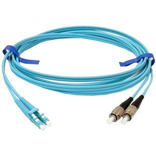 CMS FC/UPC-LC/UPC MM (OM3) 3м Duplex Slim Патчкорд оптичний 99-00024241 фото